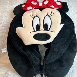 Ful Disney Minnie Mouse Hooded & Neck Pillow